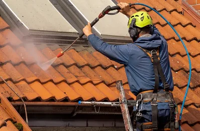 Démoussage et hydrofuge de toiture à Noyers